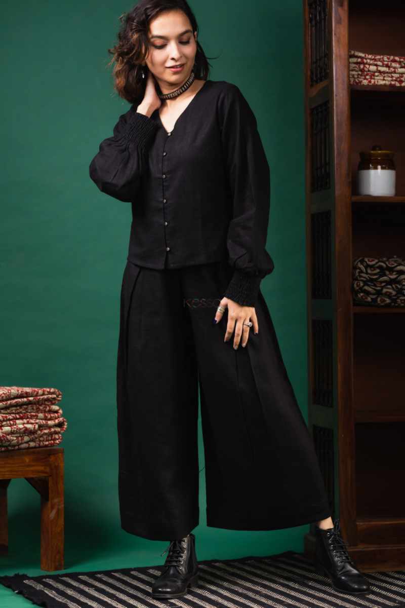 Image for Kusvaa Avdaf202 Lalita Cotton Linen Top Pant Set Featured