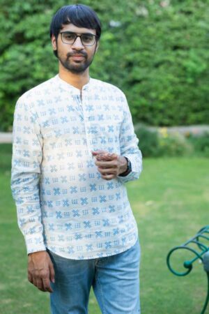 Image for Kusvaa Awk50 Atamveer Block Print Men Shirt Featured