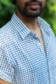 Image for Kusvaa Awk56 Ashok Block Print Men Shirt Closeup