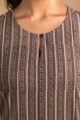 Image for Kusvaa Bpr20 Aprita Block Print Short Kurti Closeup