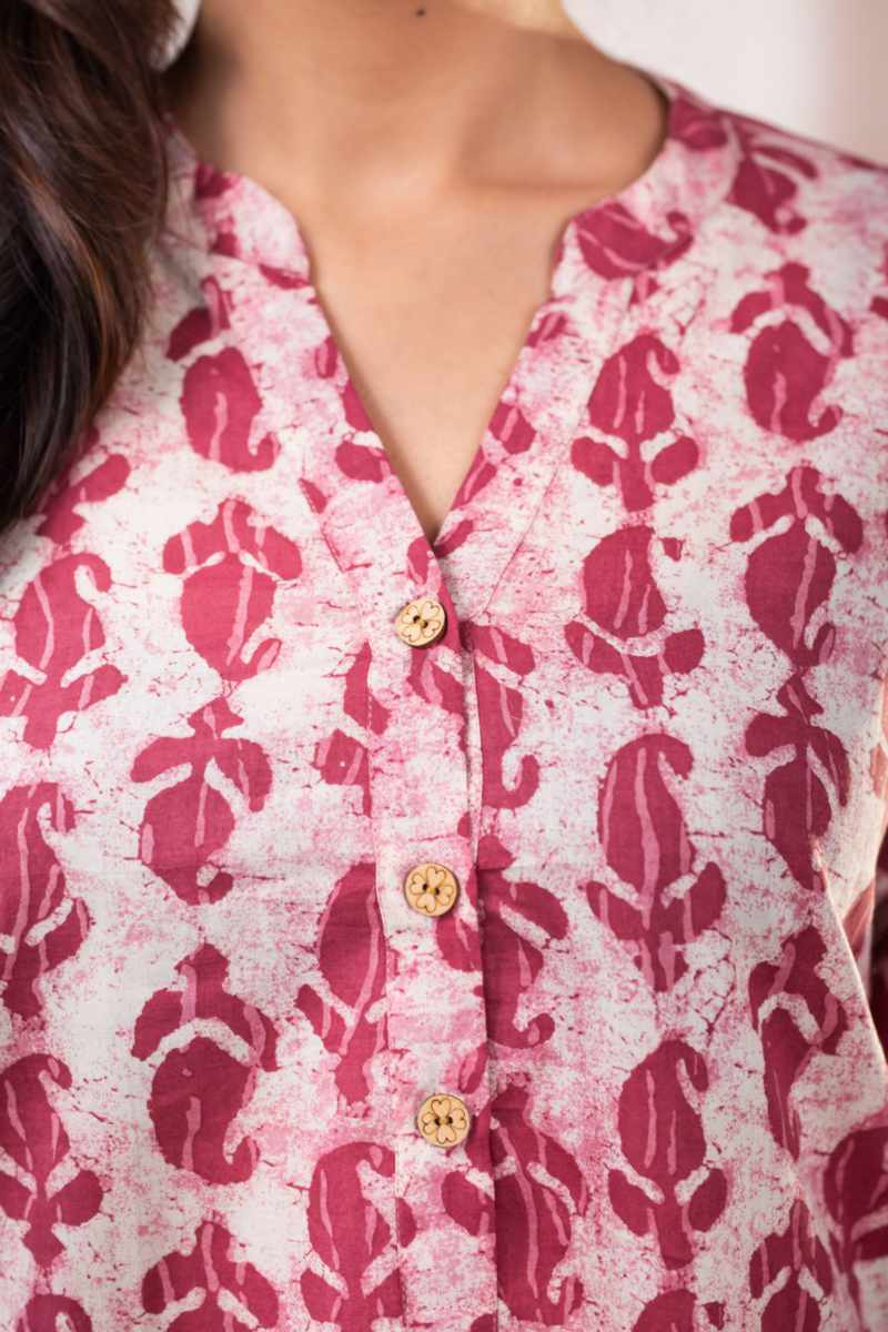 Image for Kusvaa De159 Lalima Cotton Jammies Set Closeup
