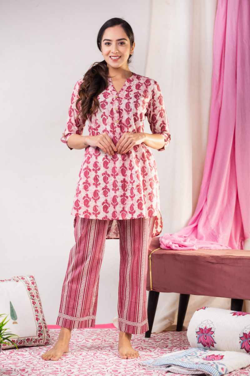 Image for Kusvaa De159 Lalima Cotton Jammies Set Featured