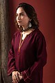Image for Kusvaa De165 Mya Woolen Short Kurti Closeup 2 New