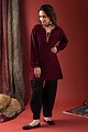 Image for Kusvaa De165 Mya Woolen Short Kurti Neck New