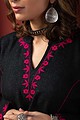 Image for Kusvaa De169 Saumya Woolen Short Kurti Back