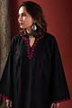 Image for Kusvaa De169 Saumya Woolen Short Kurti Closeup 2