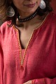 Image for Kusvaa De170 Keerthi Woolen Short Kurti Back
