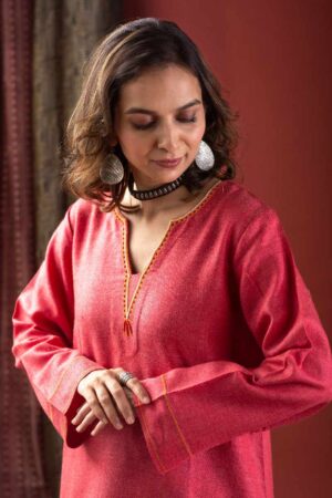 Image for Kusvaa De170 Keerthi Woolen Short Kurti Featured