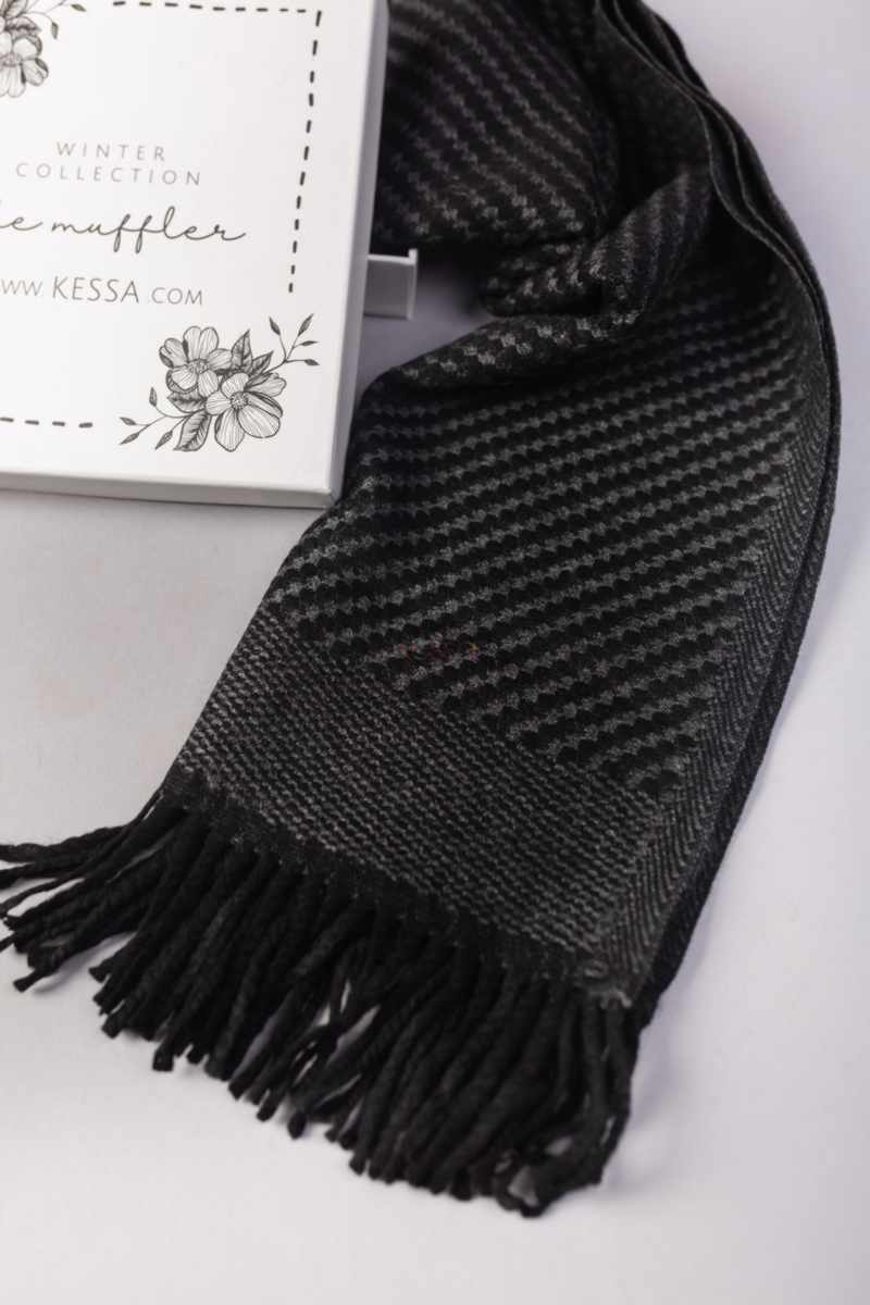 Image for Kusvaa Kusl129a Karan Woolen Muffler Side