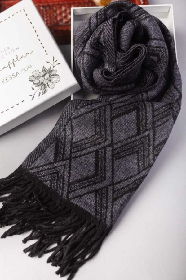 Buy Awe-inspiring KUSL134C Govind Woolen Muffler Online | Kusvaa