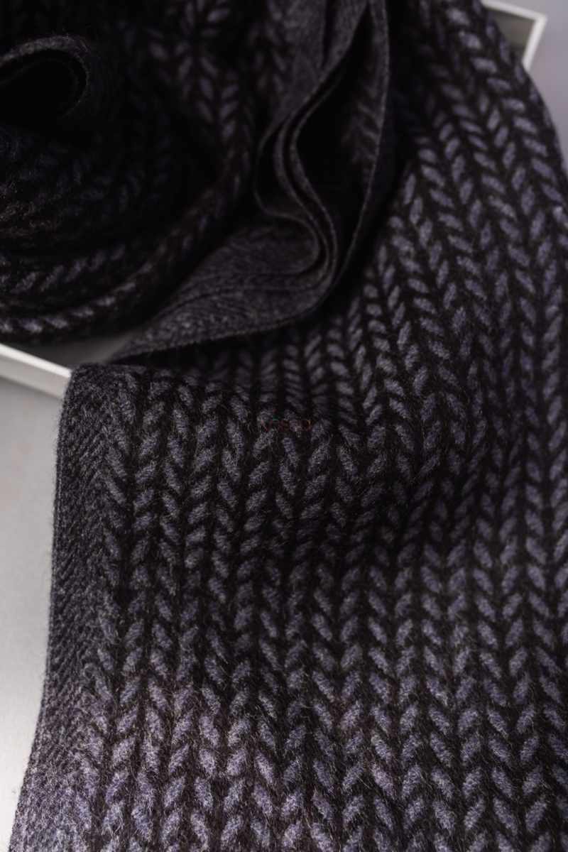 Image for Kusvaa Kusl135c Mohan Woolen Muffler Closeup