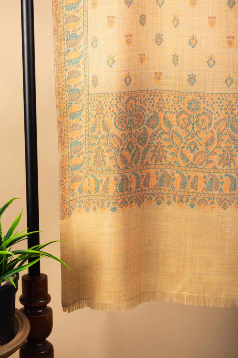 Image for Kusvaa Kusl71e Eesha Woolen Shawl Side