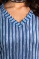 Image for Kusvaa Taf97 Vyomini Straight Regular Kurta Closeup