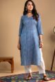 Image for Kusvaa Taf97 Vyomini Straight Regular Kurta Featured