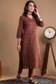 Image for Kusvaa Taf99 Ashwini Straight Regular Kurta Side