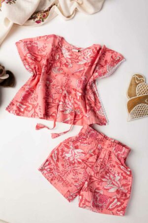 Image for Kusvaa Wsk63 Usra Cotton Kaftan Kid Set Front