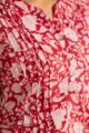 Image for Kusvaa Wsr349 Saral Block Print Short Kurti Closeup