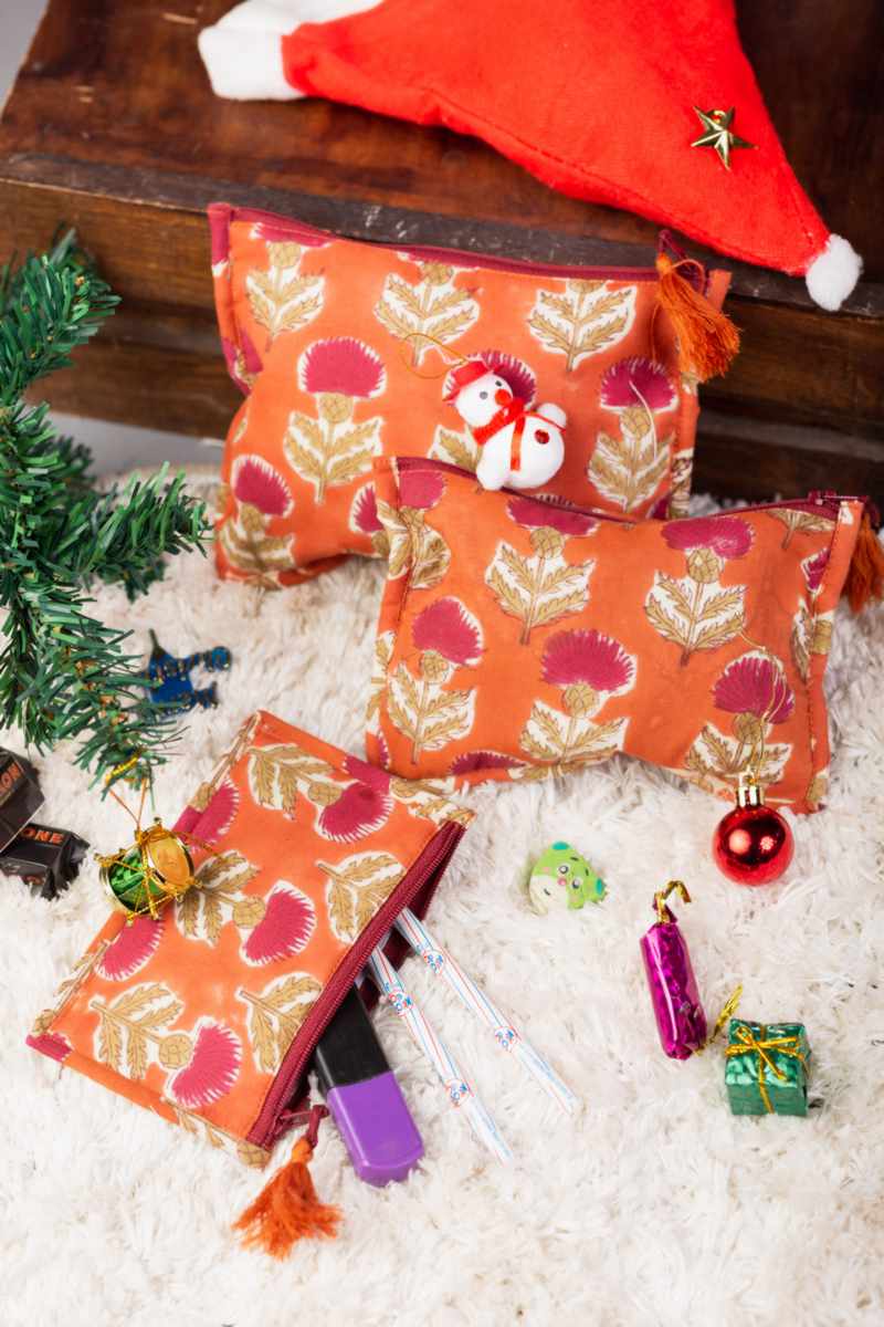 Image for Wsra38 Niyati Toiletry Pouch (set Of 3) Sitting