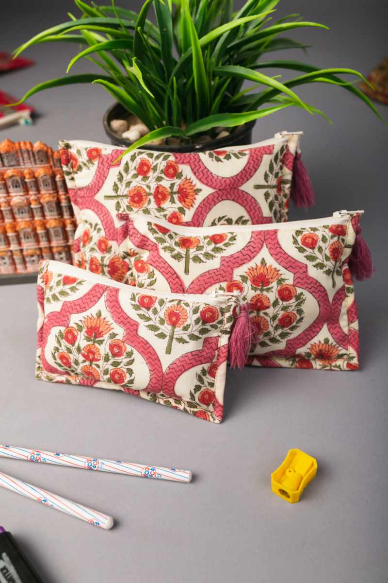 Image for Wsra45 Gitanjali Toiletry Pouch Set Of 3 Front