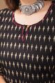 Image for De166 Anala Cotton Straight Kurta Closeup