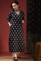 Image for De168 Hamsii Cotton Straight Kurta Side