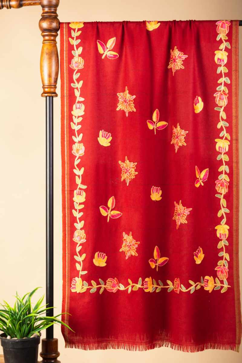 Image for Kusl93b Manju Woolen Shawl B Featured