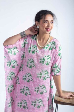 Image for Kusvaa Kcb54 Vedis Cotton Kaftan Set Featured New