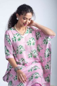 Image for Kusvaa Kcb54 Vedis Cotton Kaftan Set Sitting New