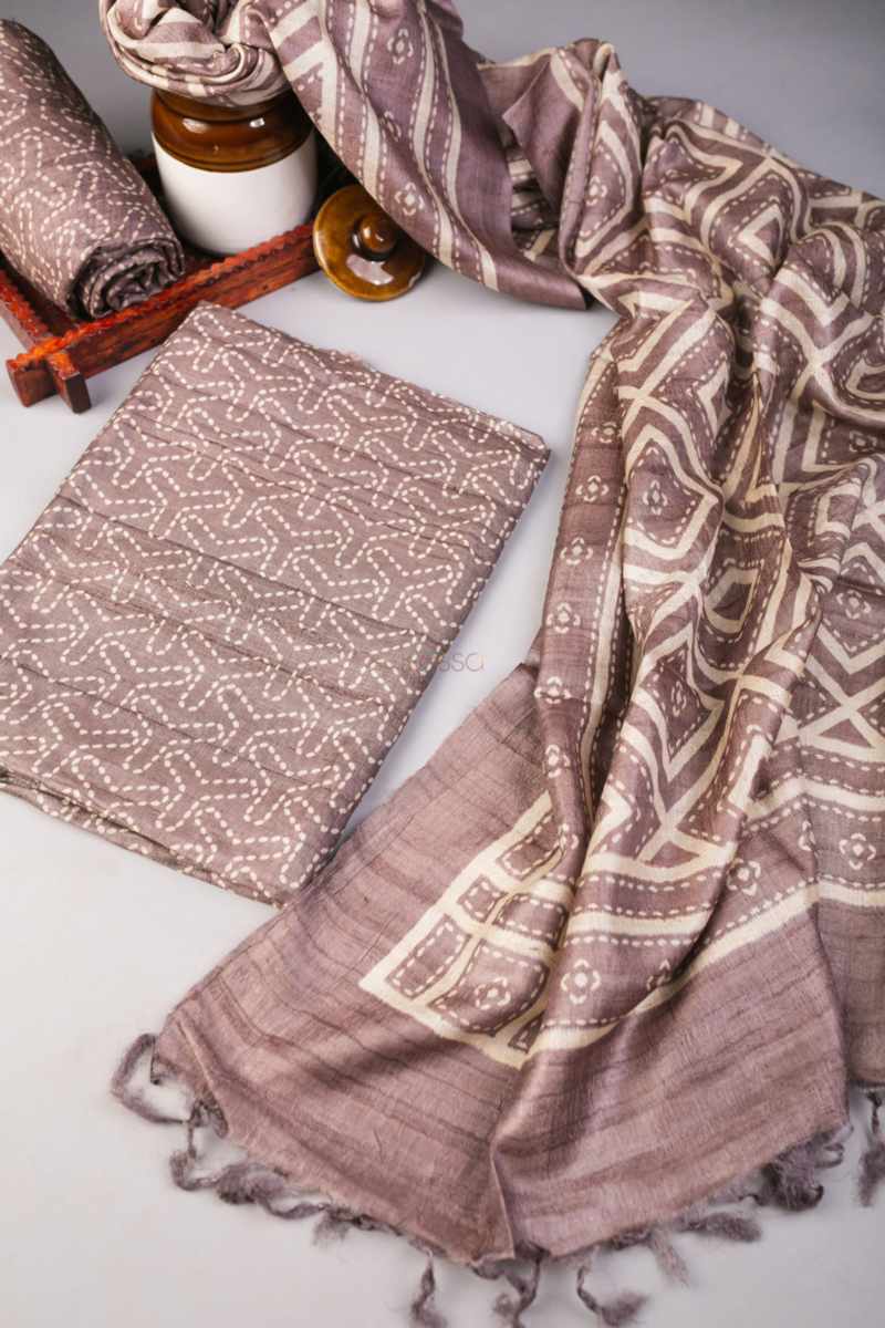 Image for Kusvaa Kula21 Kailas Tussar Fabric Set Featured