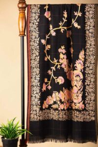 Image for Kusvaa Kusl87b Aparna Pashmina Shawl B Front