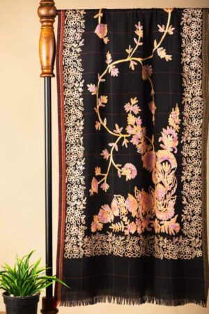 Image for Kusvaa Kusl87b Aparna Pashmina Shawl B Front