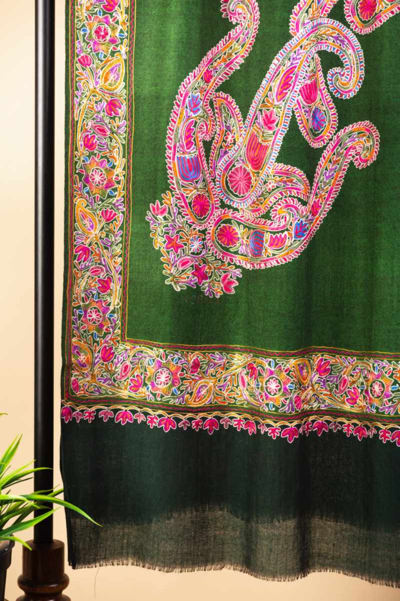 Image for Kusvaa Kusl98a5 Aarunya Pashmina Shawl A5 Featured