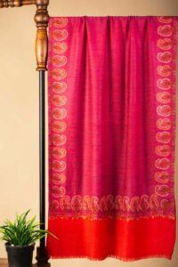 Image for Kusvaa Kusl98e2 Aarunya Pashmina Shawl E2 Front