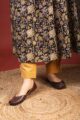 Image for Kusvaa Vcr167 Juhi Bock Print Angrakha Kurta Closeup 2