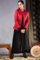 Image for Sj33 Dhriti Quilted Full Sleeves Reverable Silk Jacket Featured