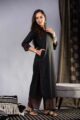 Image for Ws931 Shalila Mahi Silk Kurta Pant Set Side
