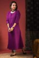 Image for Ws940 Shanta Mahi Silk Kurta Front
