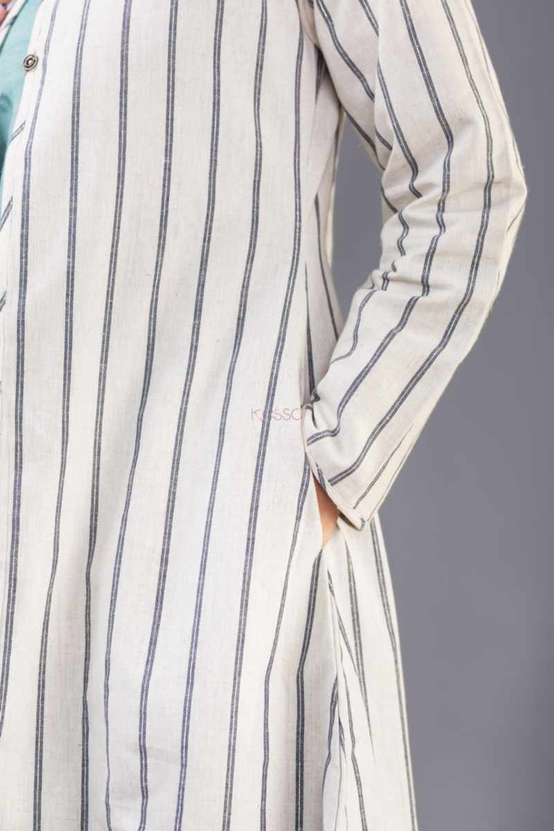 Image for Ws944 Samiya Long Jacket Side