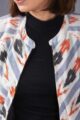 Image for Ws946 Dyuthi Bomber Jacket Closeup 2