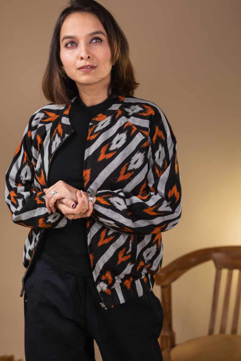 Image for Ws950 Eliza Bomber Jacket Front