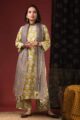 Image for Wsr358 Rati Block Print Complete Suit Set Side