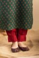Image for Kusvaa De163 Elaxi Cotton Kurta Closeup 2