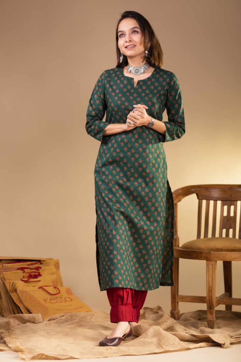 Image for Kusvaa De163 Elaxi Cotton Kurta Featured