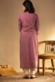 Image for Kusvaa De171 Pakhee Cotton Straight Fit Kurta Side