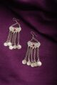 Image for Kusvaa Kpe111 Turkish Tribal Boho Chain Earrings Side