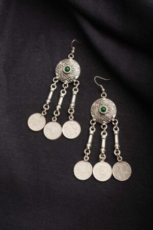 Image for Kusvaa Kpe36 Turkish Circular Coin Earrings Featured
