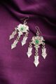 Image for Kusvaa Kpe59 Turkish Tribal Boho Earrings Front