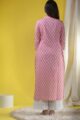 Image for Kusvaa Vcr132 Mohisha Cotton Straight Fit Kurta Side New