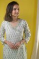 Image for Kusvaa Vcr138 Tajah Cotton Straight Fit Kurta Closeup 2 New