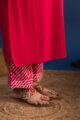 Image for Kusvaa Vcr143 Ayoni Dobby Kurta With Lehriya Pants Closeup 2 New 2.jpg